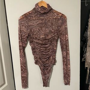 Free People Under It All Mesh Bodysuit